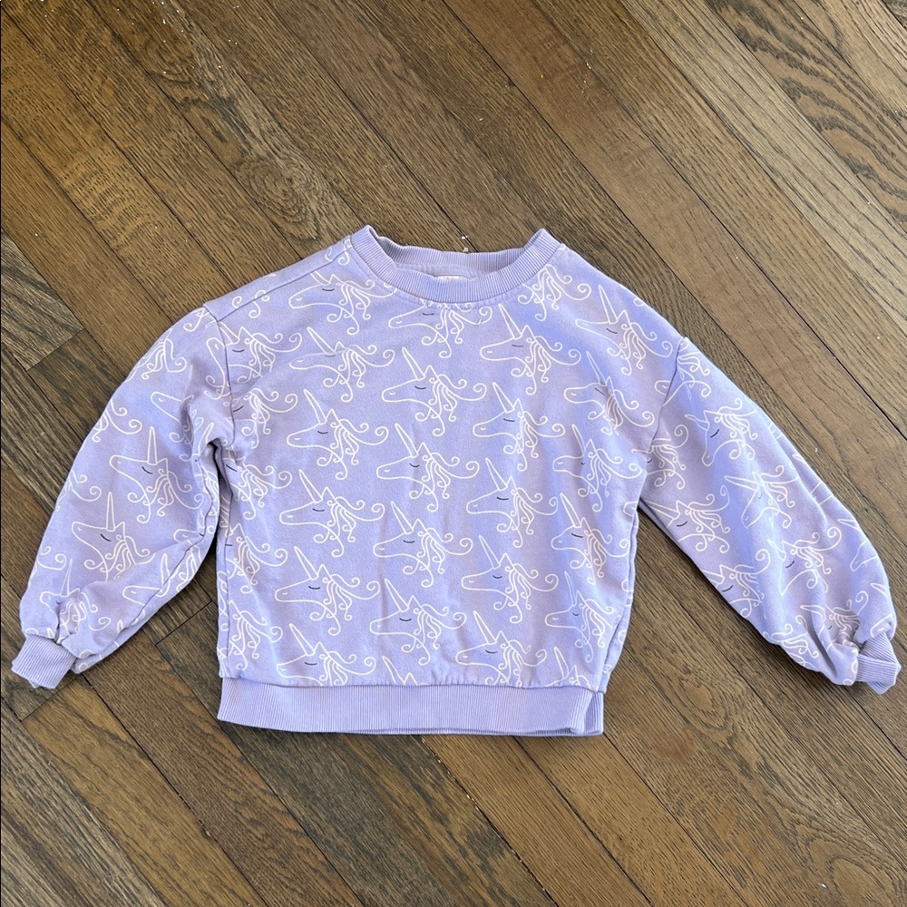 Hanna Andersson Lavender Kids Sweatshirt